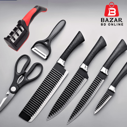 Zepter 6 Pieces knife + Knife Sharpner